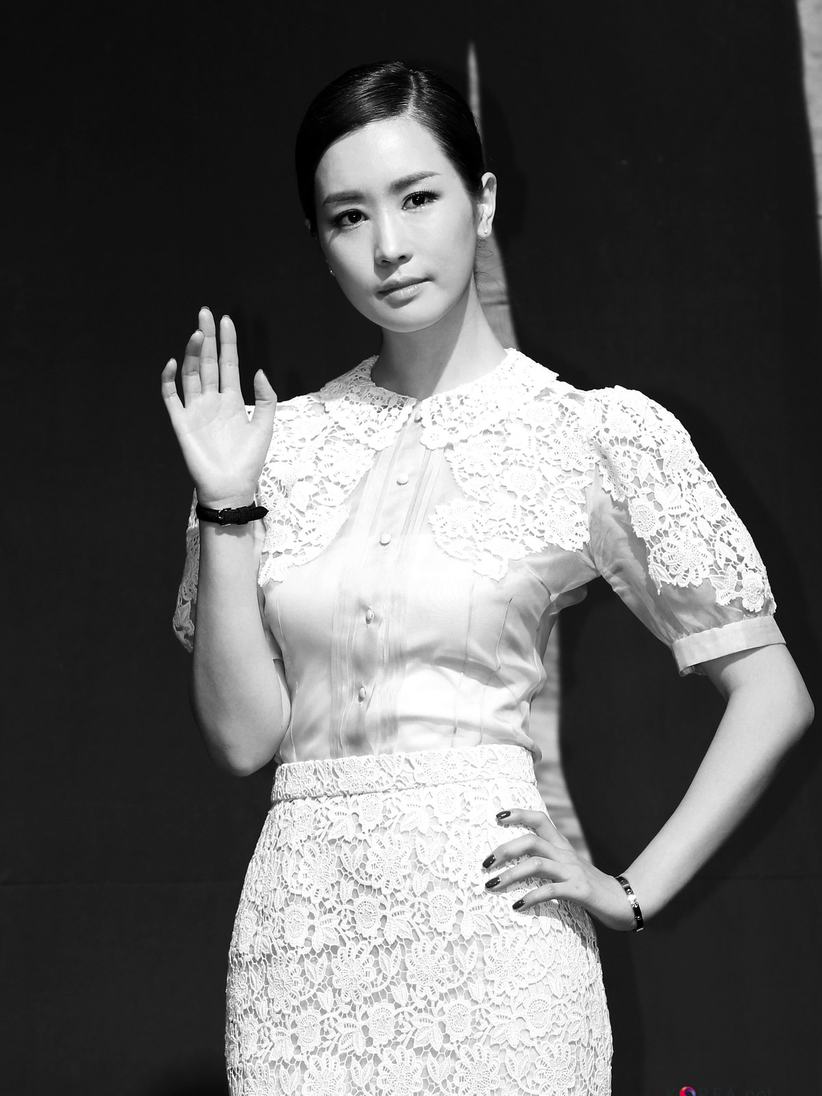 An actor photographed at a drama press call